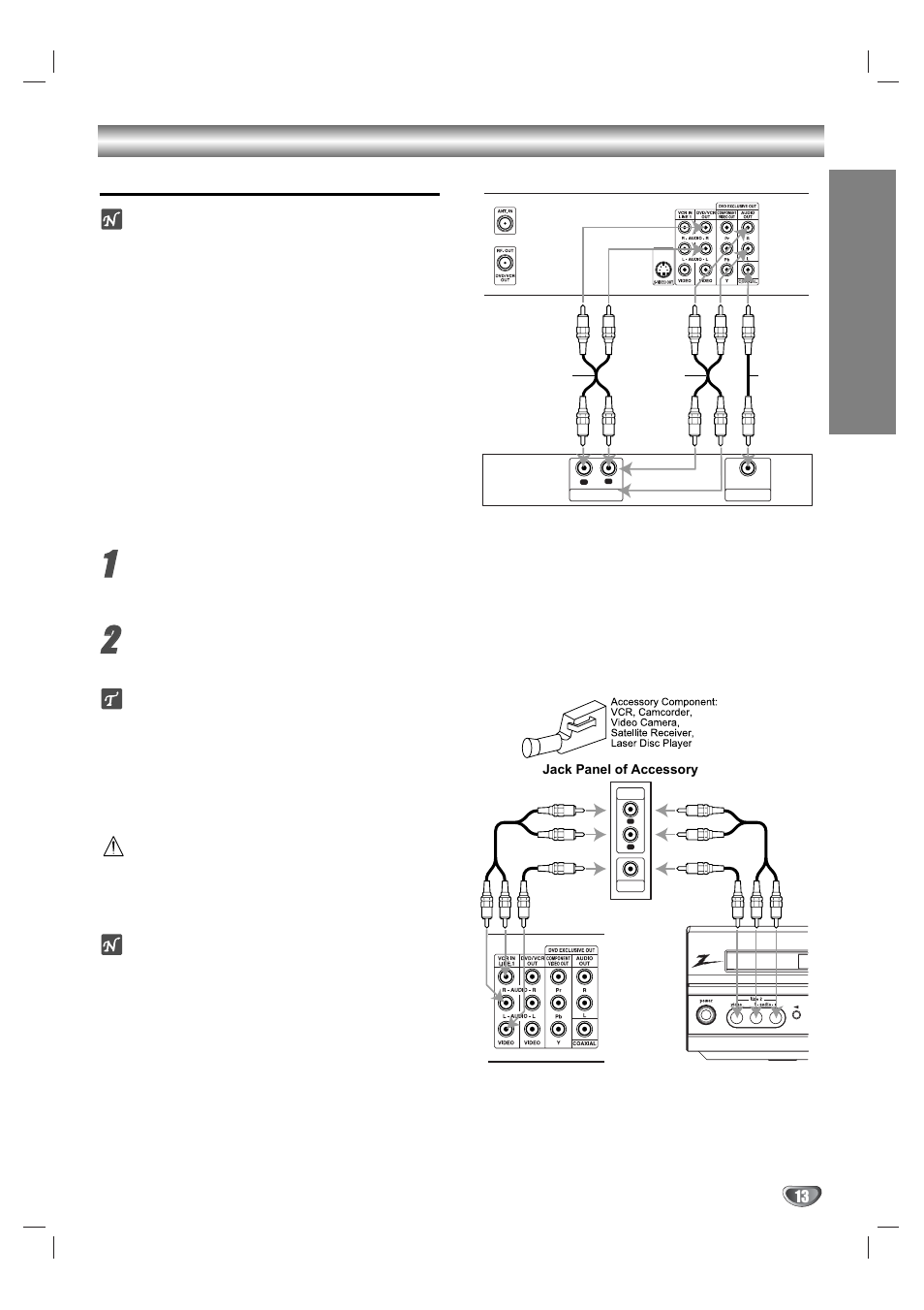 Prep ara tion | Zenith XBV323 User Manual | Page 13 / 40