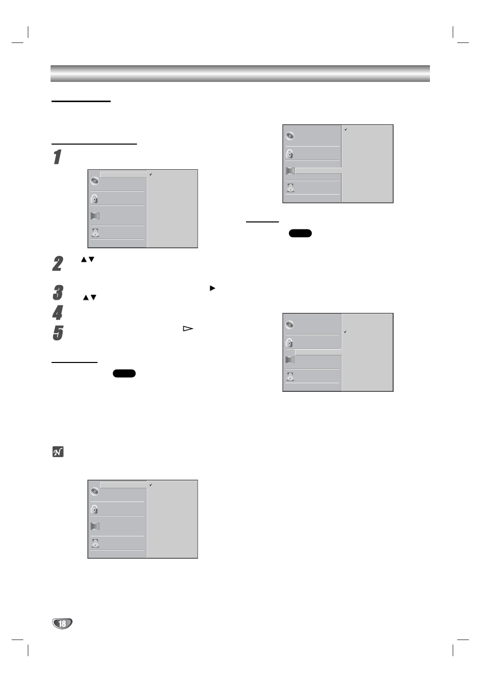 Before dvd operation (continued) dvd setup, General operation, Language | Picture, Disc language, Menu language, Tv aspect | Zenith XBV323 User Manual | Page 18 / 40