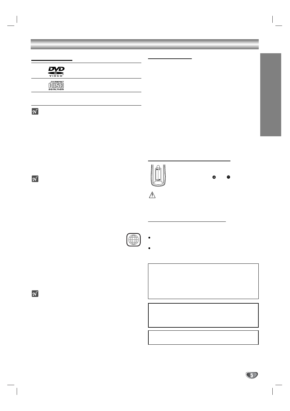 Before use, Introduction, Playable discs | Zenith XBV323 User Manual | Page 5 / 40