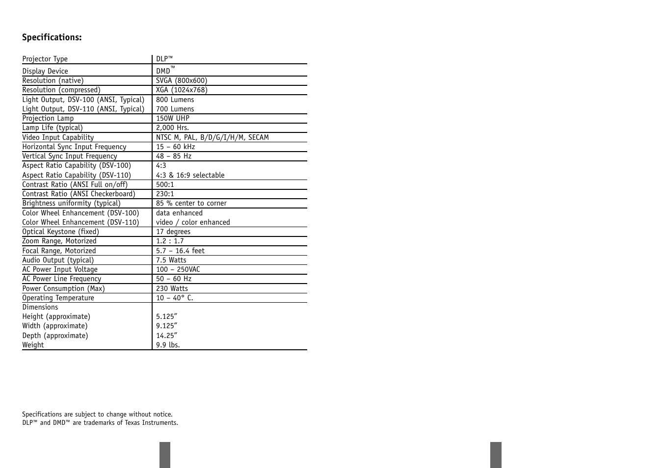 Zenith DSV-110 User Manual | Page 16 / 17