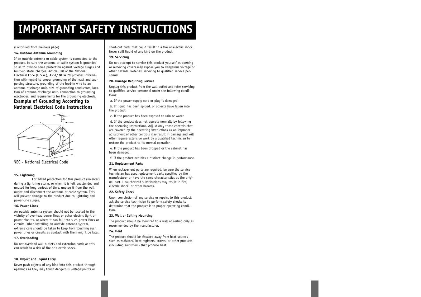 Zenith DSV-110 User Manual | Page 3 / 17