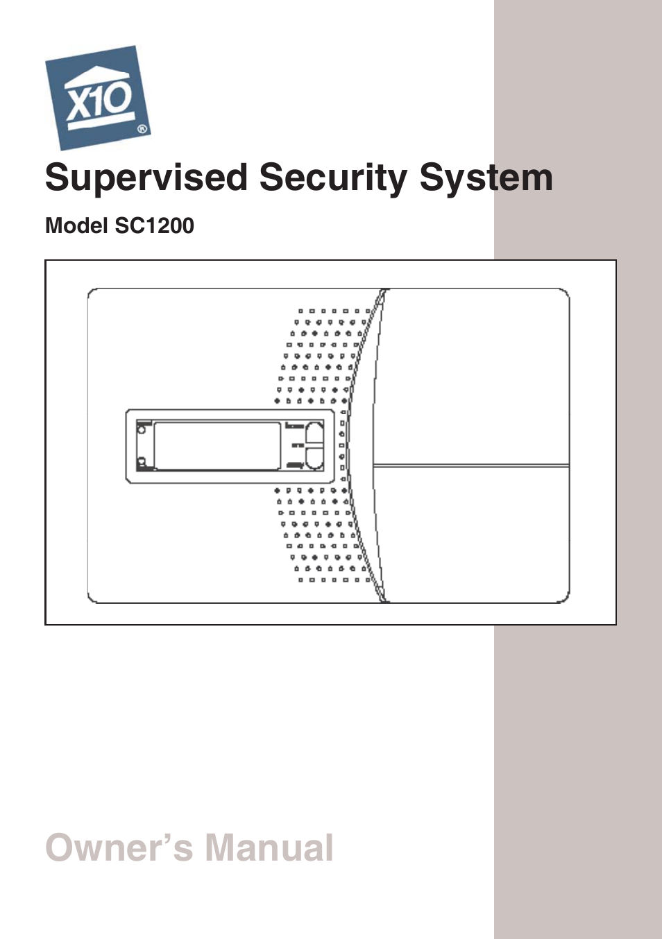 X10 Wireless Technology SC1200 User Manual | 27 pages