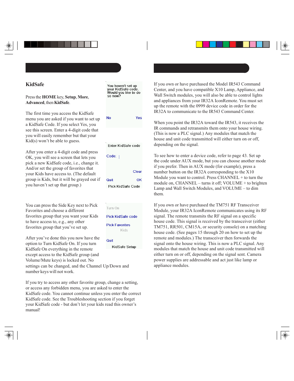 X10 Wireless Technology IR32A User Manual | Page 24 / 29