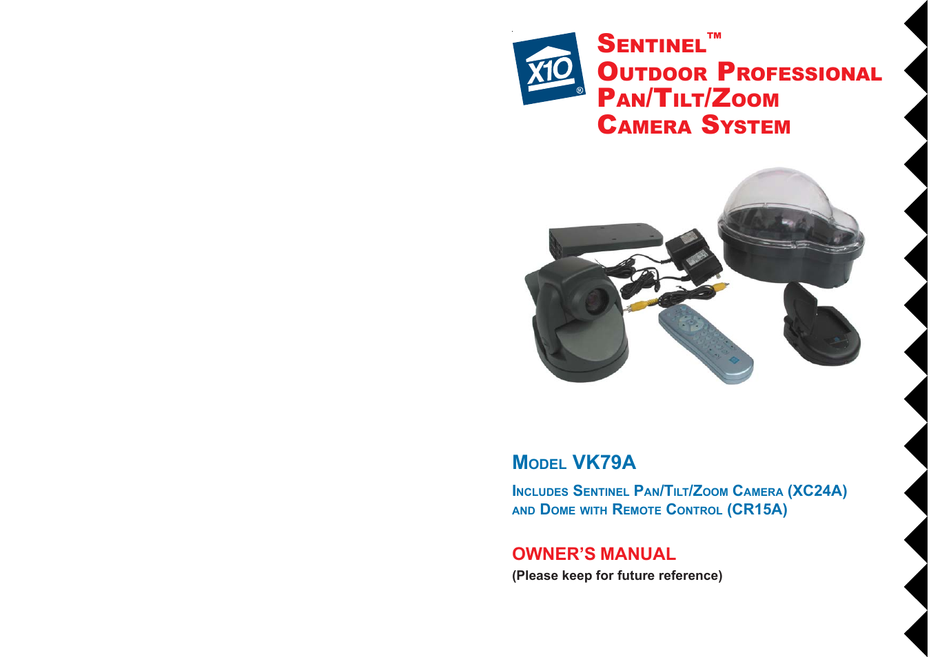 X10 Wireless Technology VK79A User Manual | 23 pages