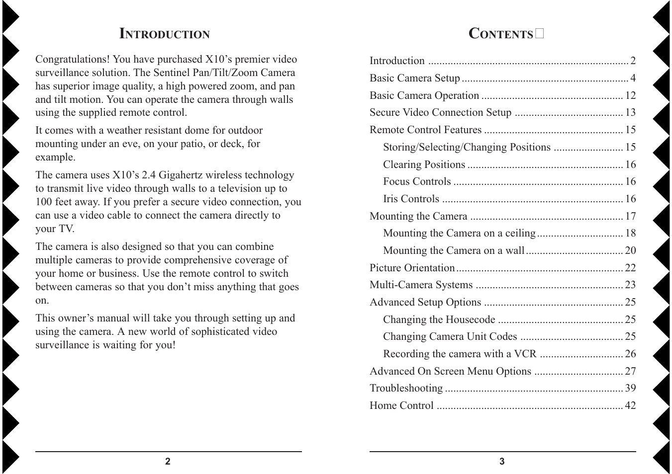 X10 Wireless Technology VK79A User Manual | Page 2 / 23