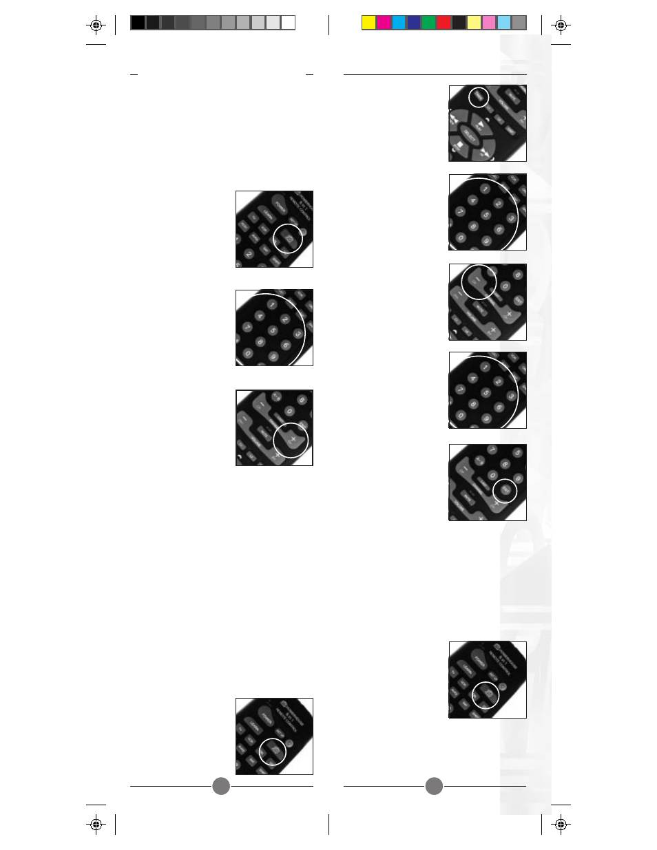 X-10 m, X-10 h, X-10 s | Ontrolling, Odules | X10 Wireless Technology UR24A User Manual | Page 17 / 21