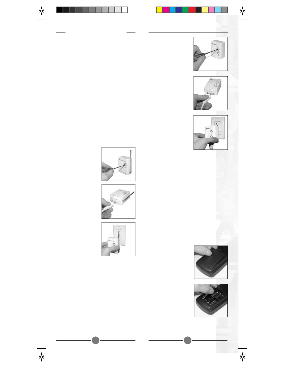 Nstalling, Omponents t | X10 Wireless Technology UR24A User Manual | Page 5 / 21