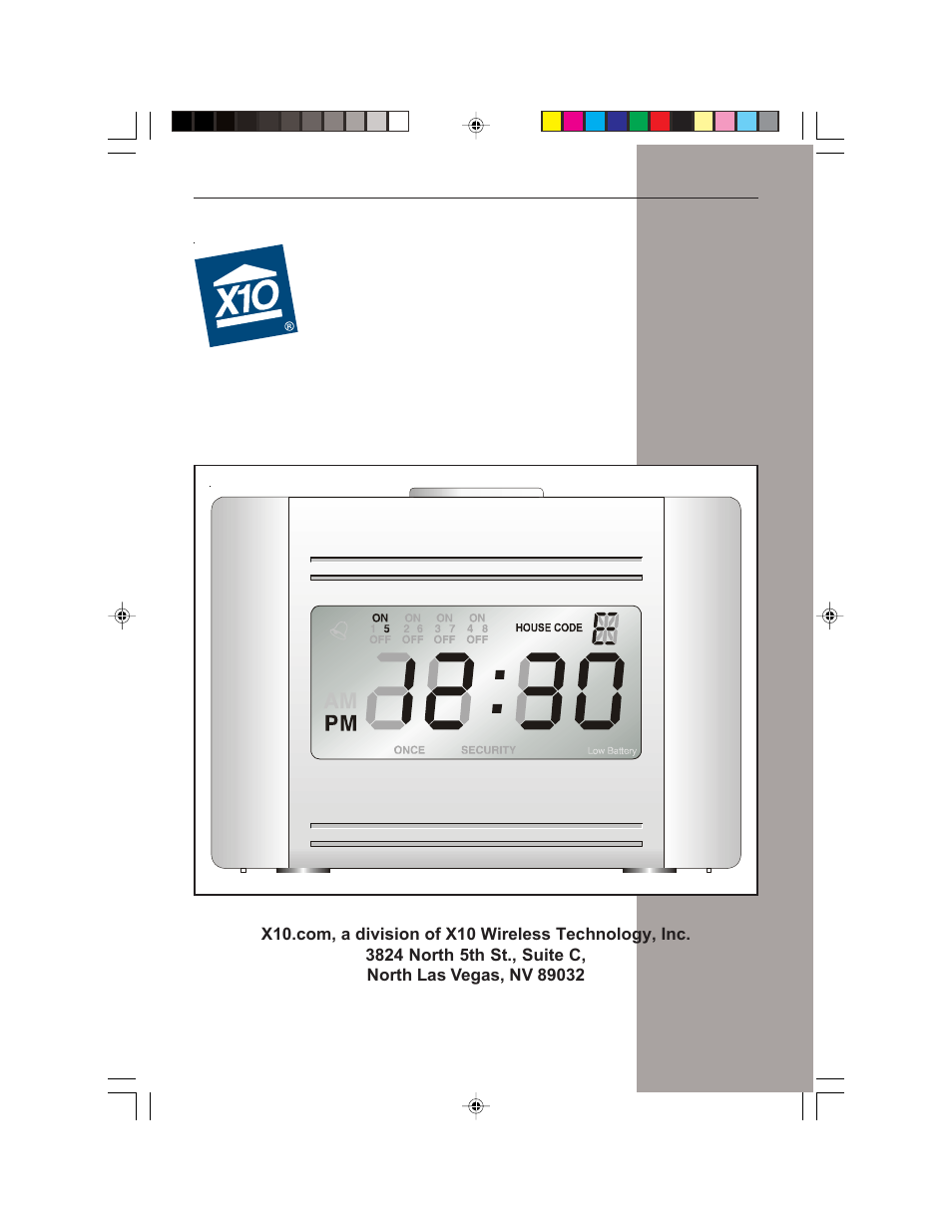 X10 Wireless Technology MT12A User Manual | 20 pages