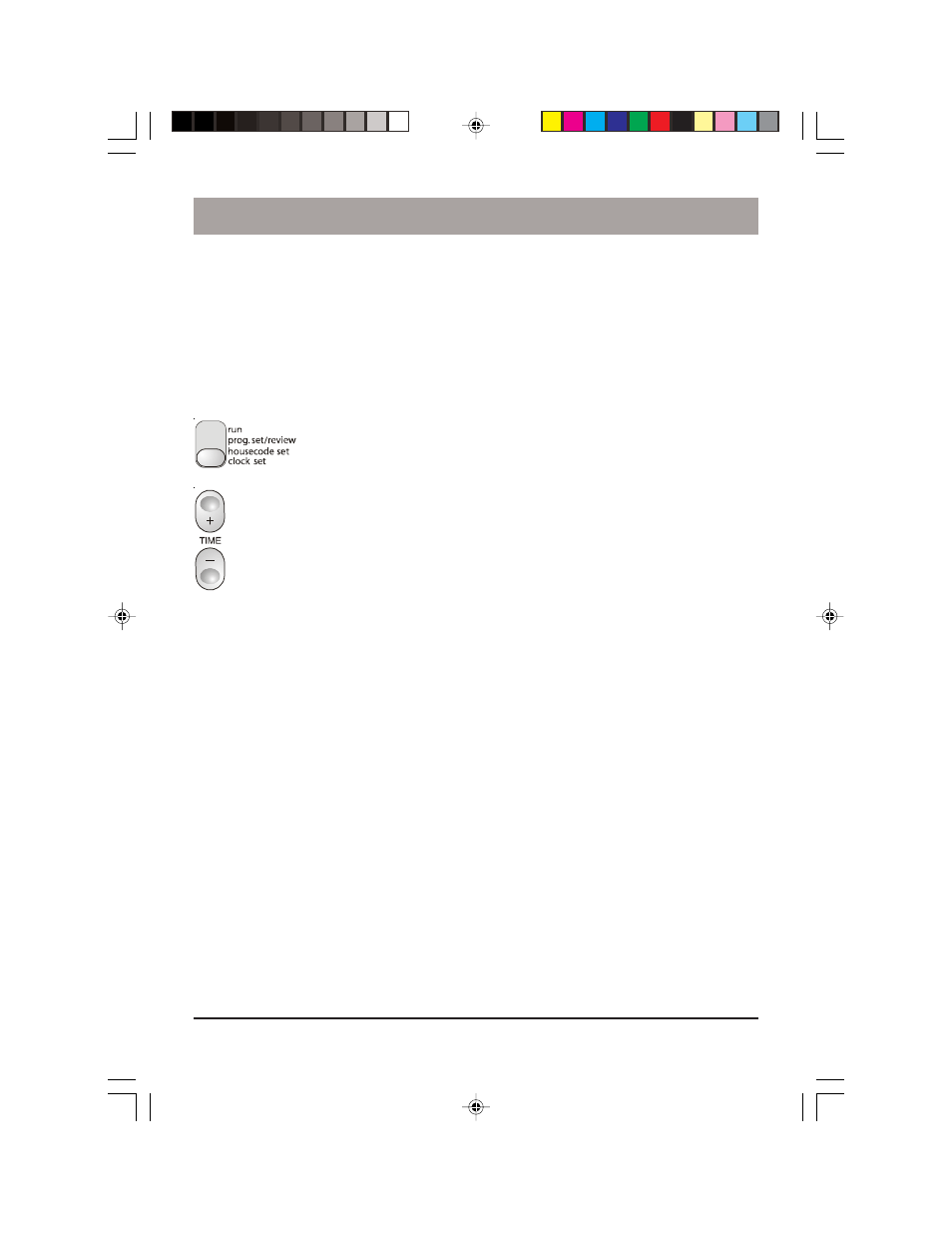 Setting up the mini timer | X10 Wireless Technology MT12A User Manual | Page 7 / 20