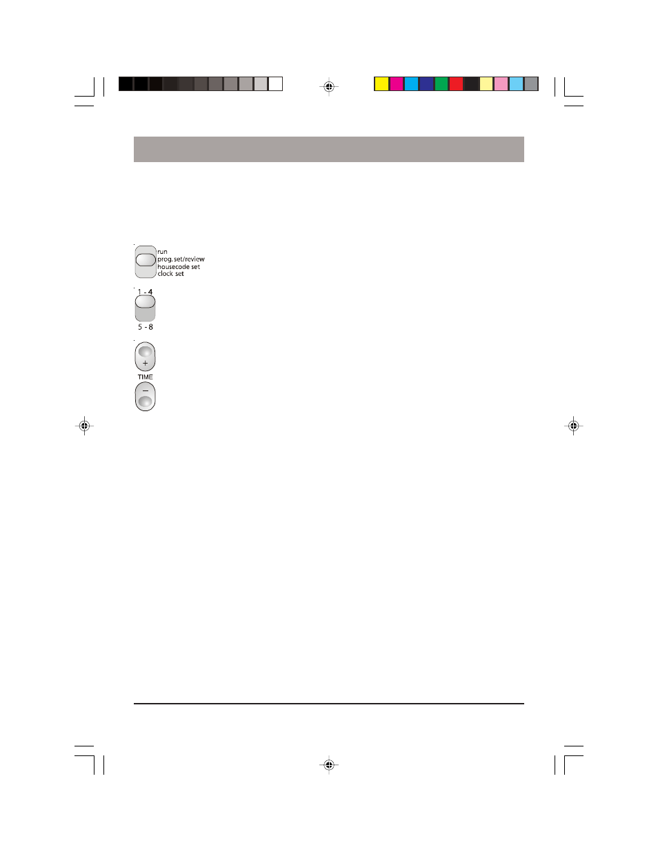 Setting up the mini timer | X10 Wireless Technology MT12A User Manual | Page 8 / 20