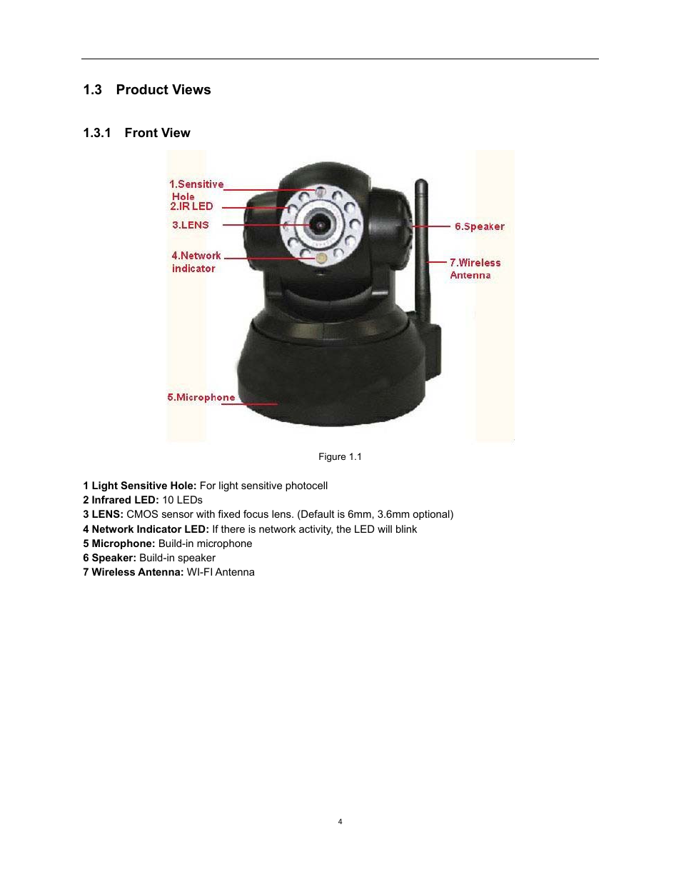 3 product views, 1 front view | X10 Wireless Technology XX34A User Manual | Page 4 / 58