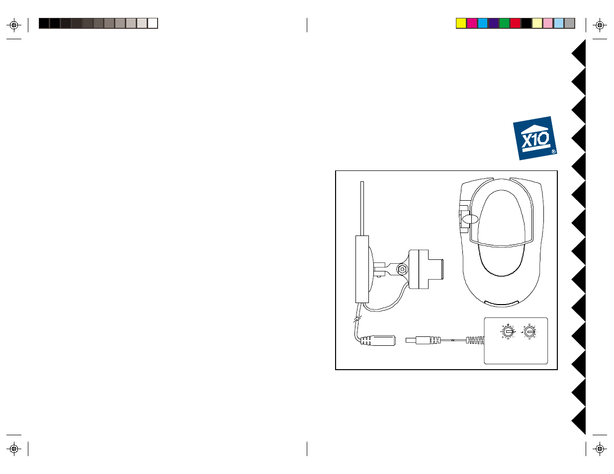 X10 Wireless Technology VK58A User Manual | 9 pages