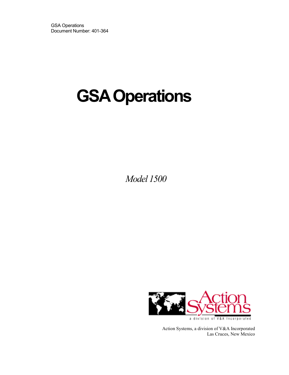 Xircom Action Systems 1500 User Manual | 60 pages