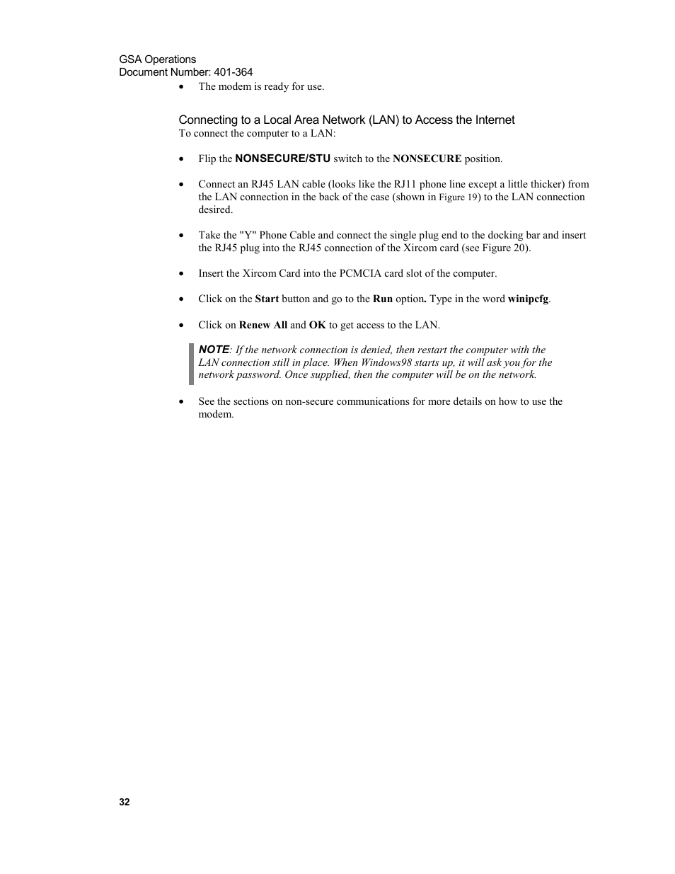 Xircom Action Systems 1500 User Manual | Page 32 / 60