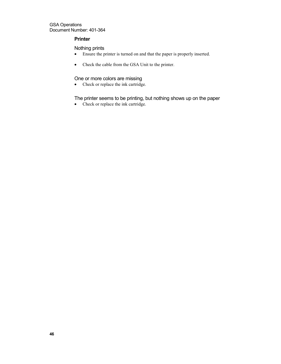 Printer | Xircom Action Systems 1500 User Manual | Page 46 / 60