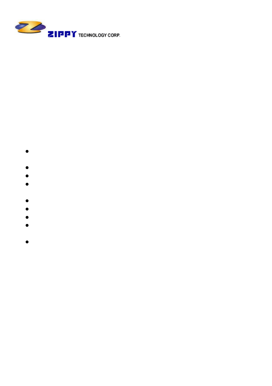 Zippy Tech. SIRF STAR II GMSN08-D User Manual | Page 2 / 9