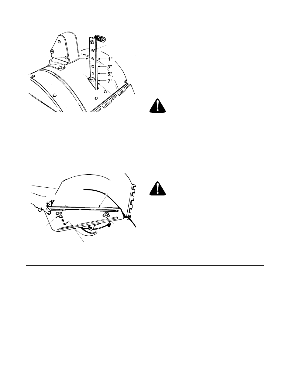 Handle adjustment, Belt tension adjustment | Yard-Man RT65 User Manual | Page 10 / 20