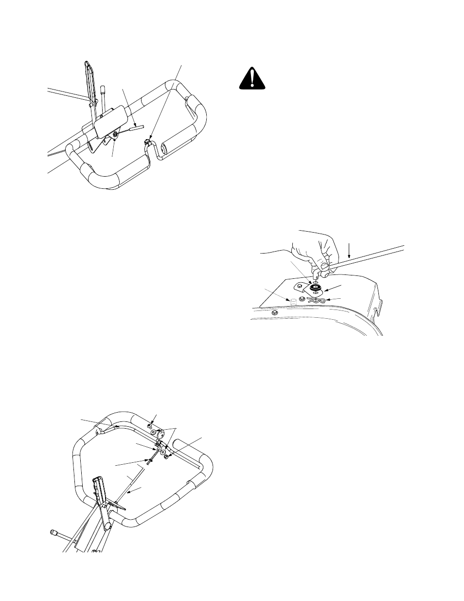 Attaching the clutch cable, Attaching the control rod, Checking the clutch adjustment | Yard-Man RT65 User Manual | Page 7 / 20