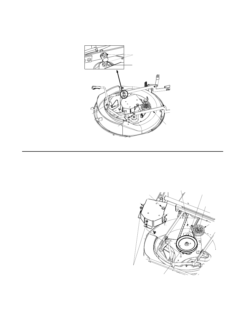 Belt replacement, Deck belt | Yard-Man 13B-325-401 User Manual | Page 15 / 40