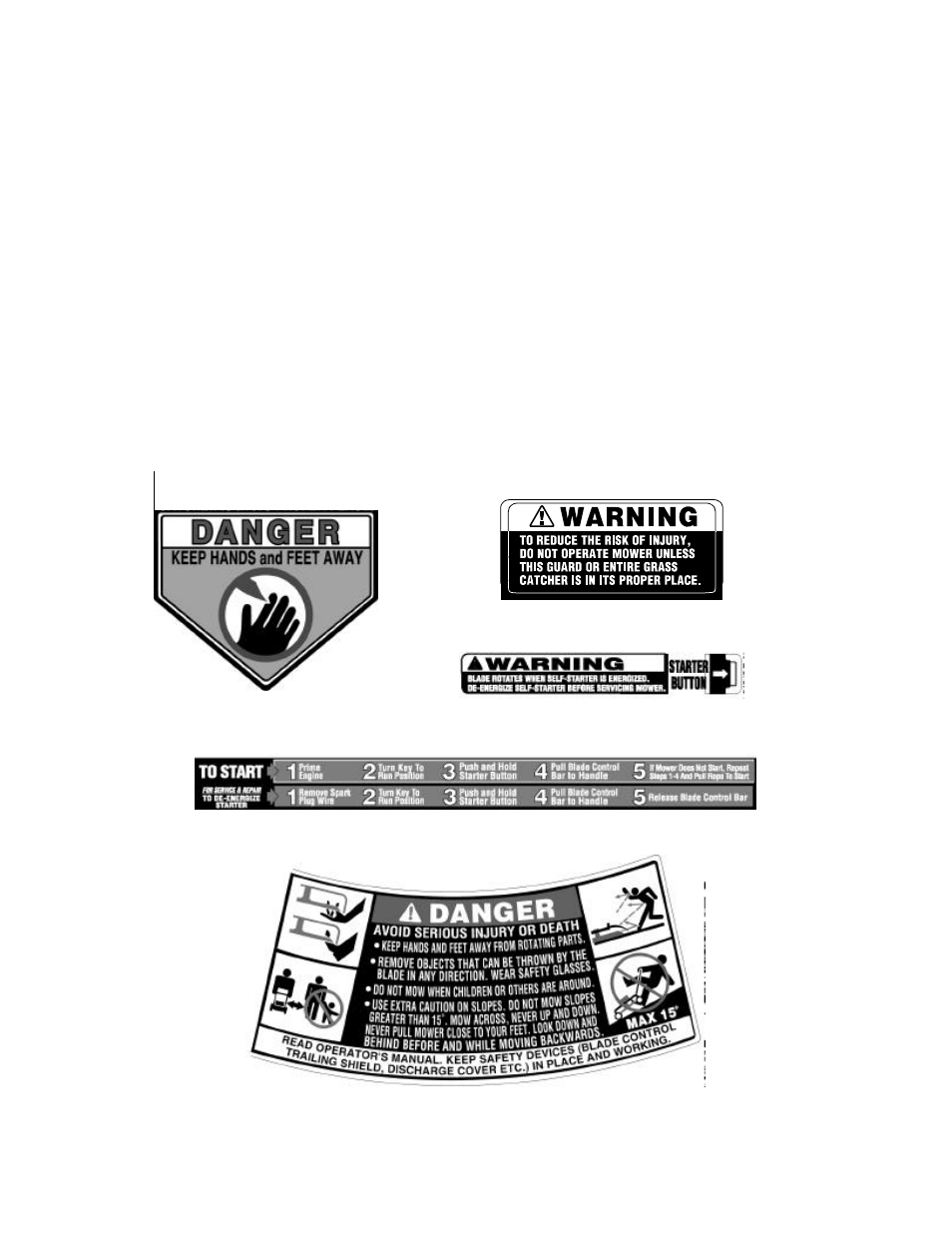 Your responsibility | Yard-Man 109T User Manual | Page 5 / 18
