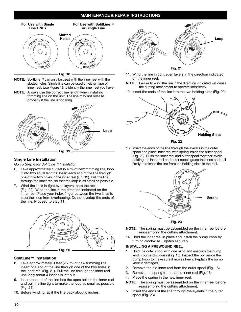 Yard-Man YM70SS User Manual | Page 10 / 52