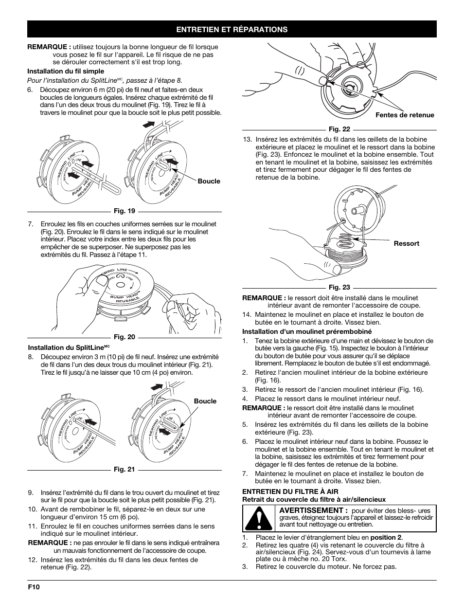 Yard-Man YM70SS User Manual | Page 26 / 52