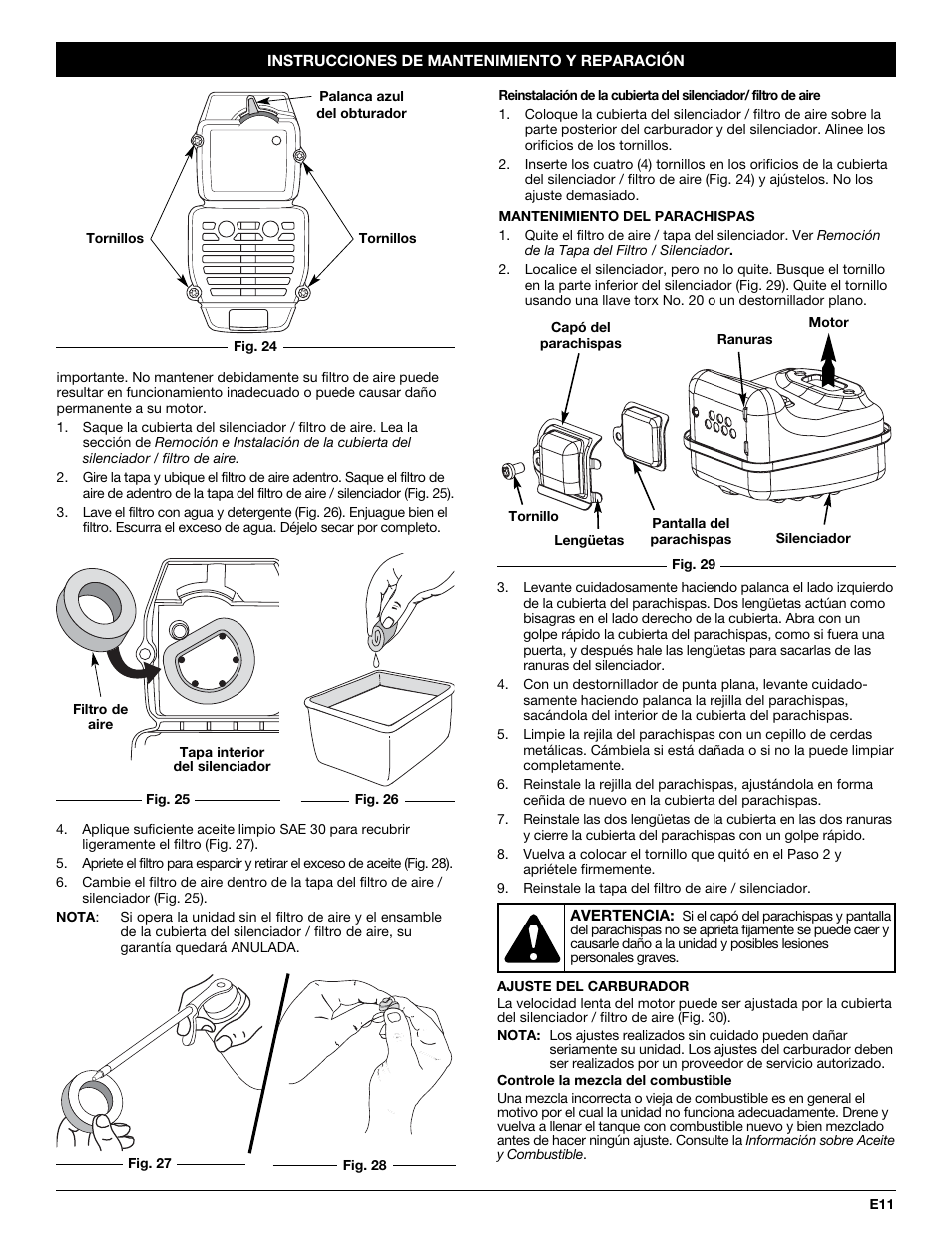 Yard-Man YM70SS User Manual | Page 43 / 52