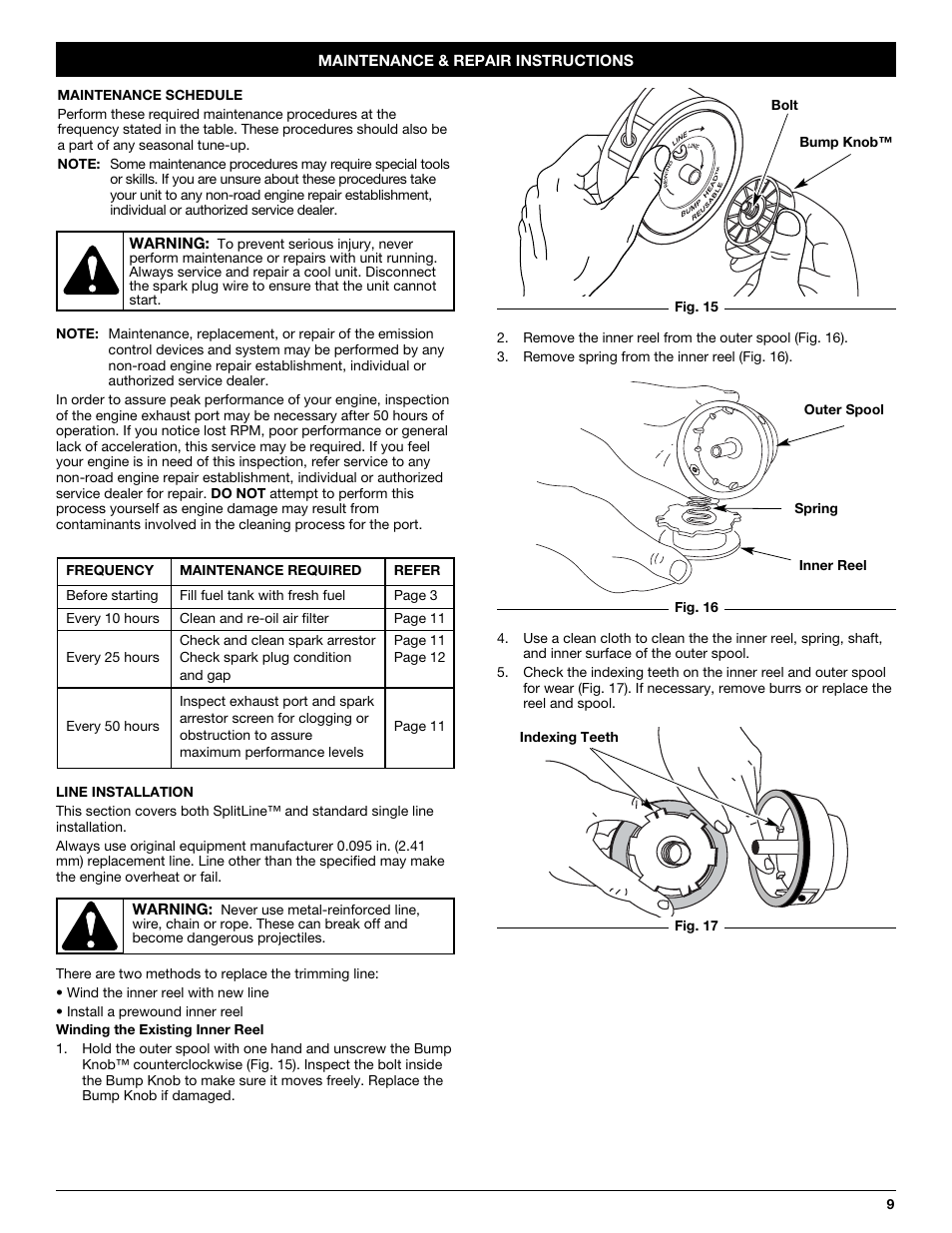 Yard-Man YM70SS User Manual | Page 9 / 52