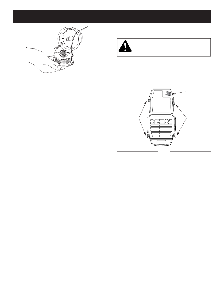 Warning, Maintenance and repair instructions | Yard-Man YM400 User Manual | Page 13 / 64