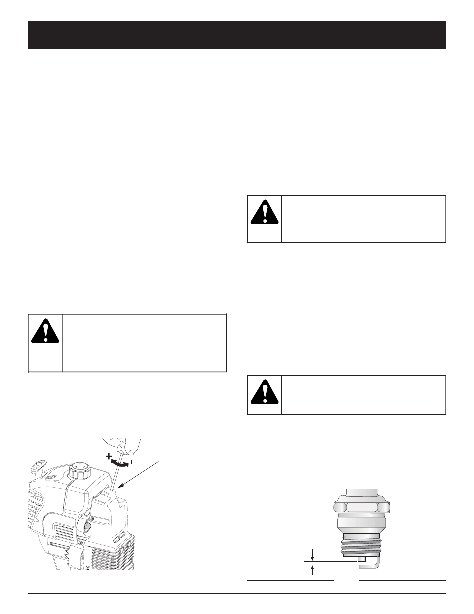 Avertissement, Mise en garde, Entretien et réparations | Yard-Man YM400 User Manual | Page 35 / 64