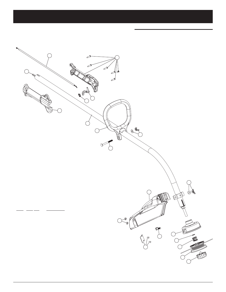 Ym400 parts list | Yard-Man YM400 User Manual | Page 61 / 64