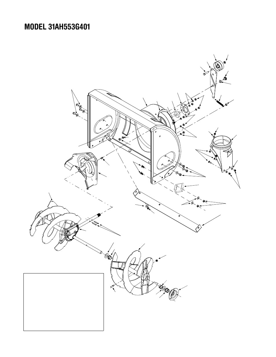Yard-Man 31AH553G401 User Manual | Page 20 / 28