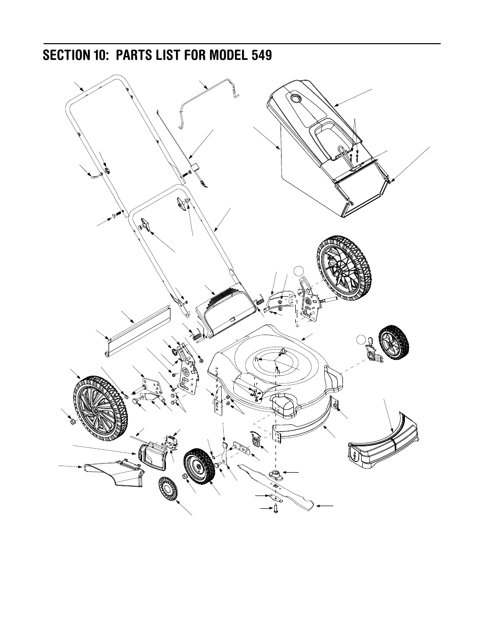 Yard-Man 549 User Manual | Page 14 / 16