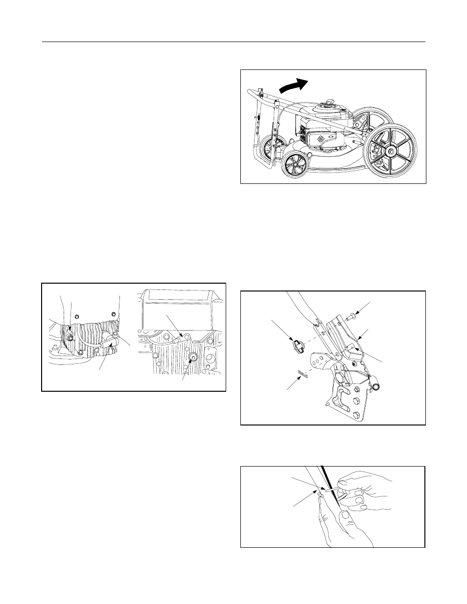 Removing unit from carton, Disconnecting spark plug wire, Setting up your lawn mower | Yard-Man 11A-589C401 User Manual | Page 7 / 20