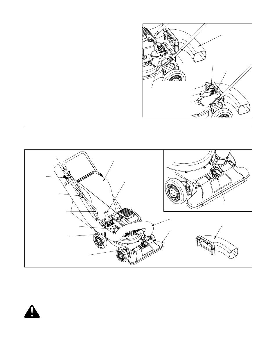 Instalación del canal de soplado | Yard-Man 247.77038 User Manual | Page 24 / 32