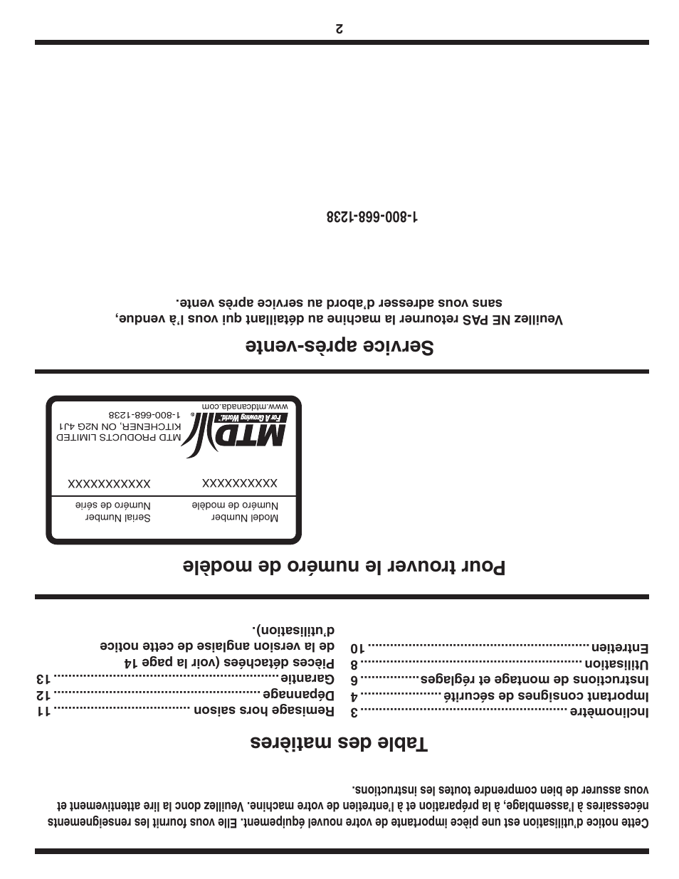 Yard-Man 500 User Manual | Page 31 / 32