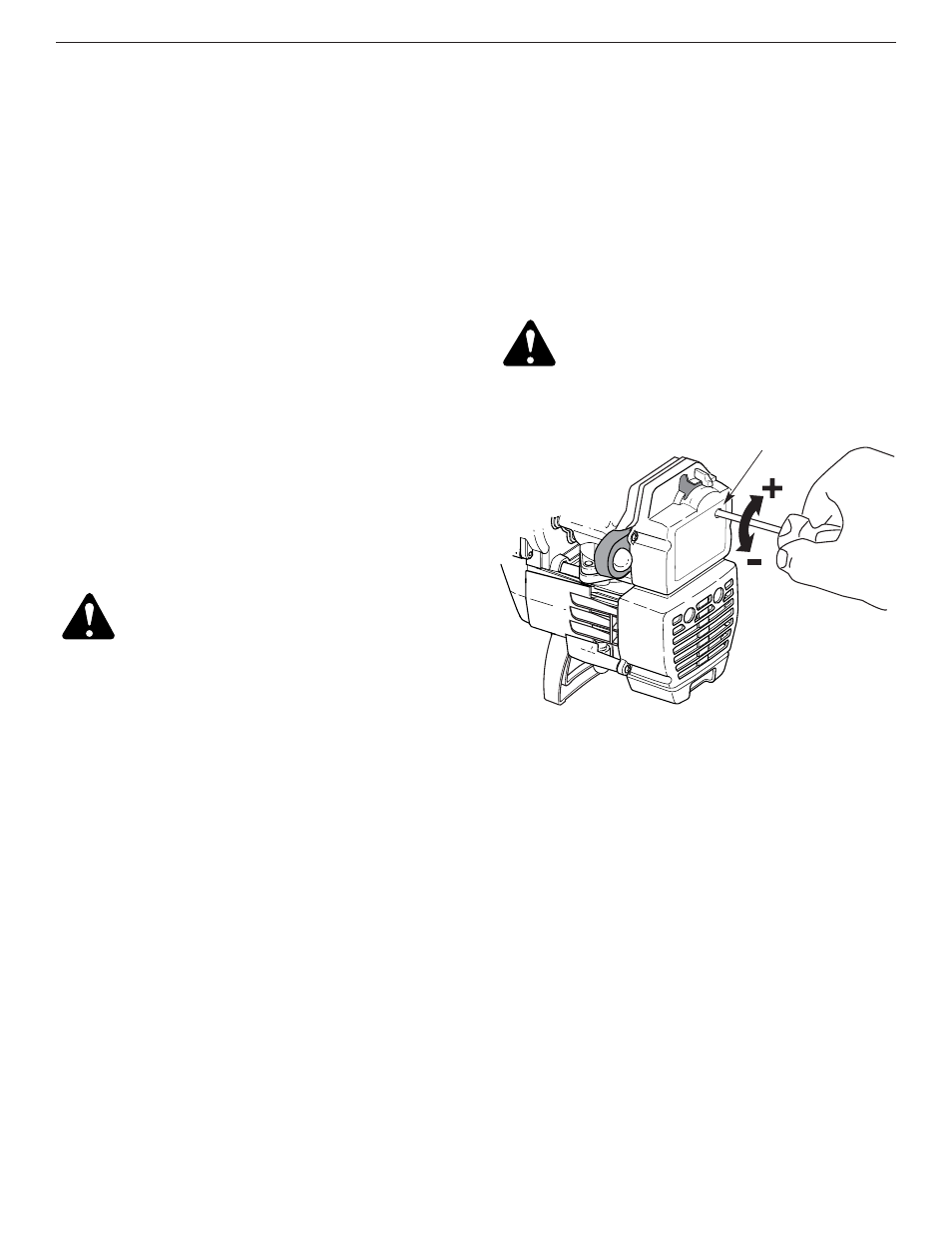 Ajuste del carburador | Yard-Man Y28 User Manual | Page 55 / 64
