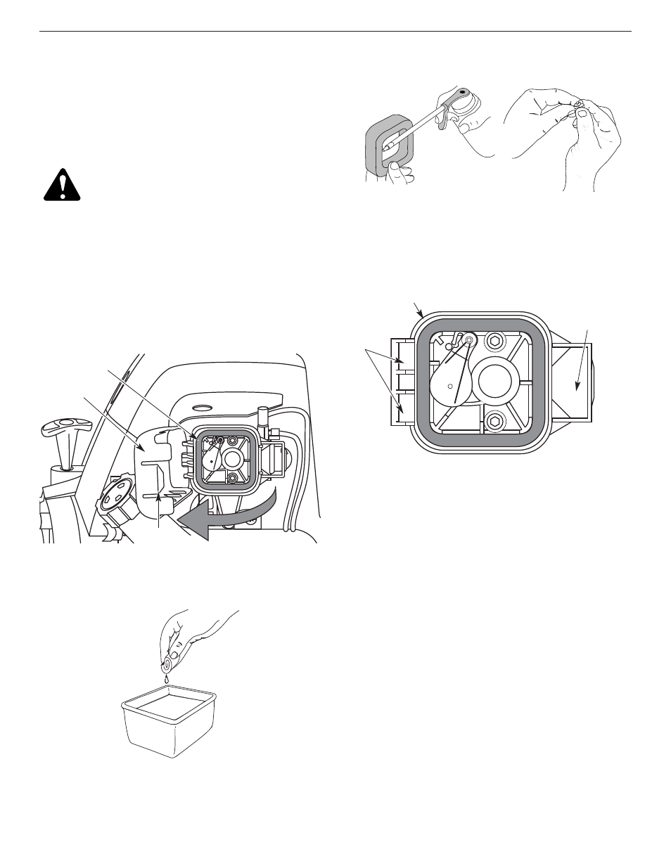 Ajuste del carburador, Mantenimiento del filtro de aire | Yard-Man YM26CO User Manual | Page 64 / 76