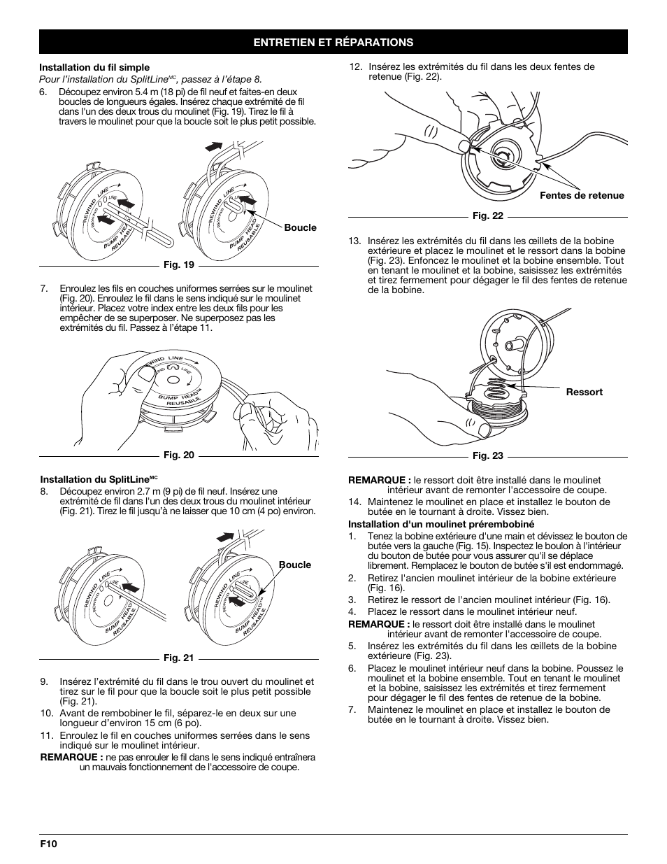 Yard-Man YM20CS User Manual | Page 26 / 52