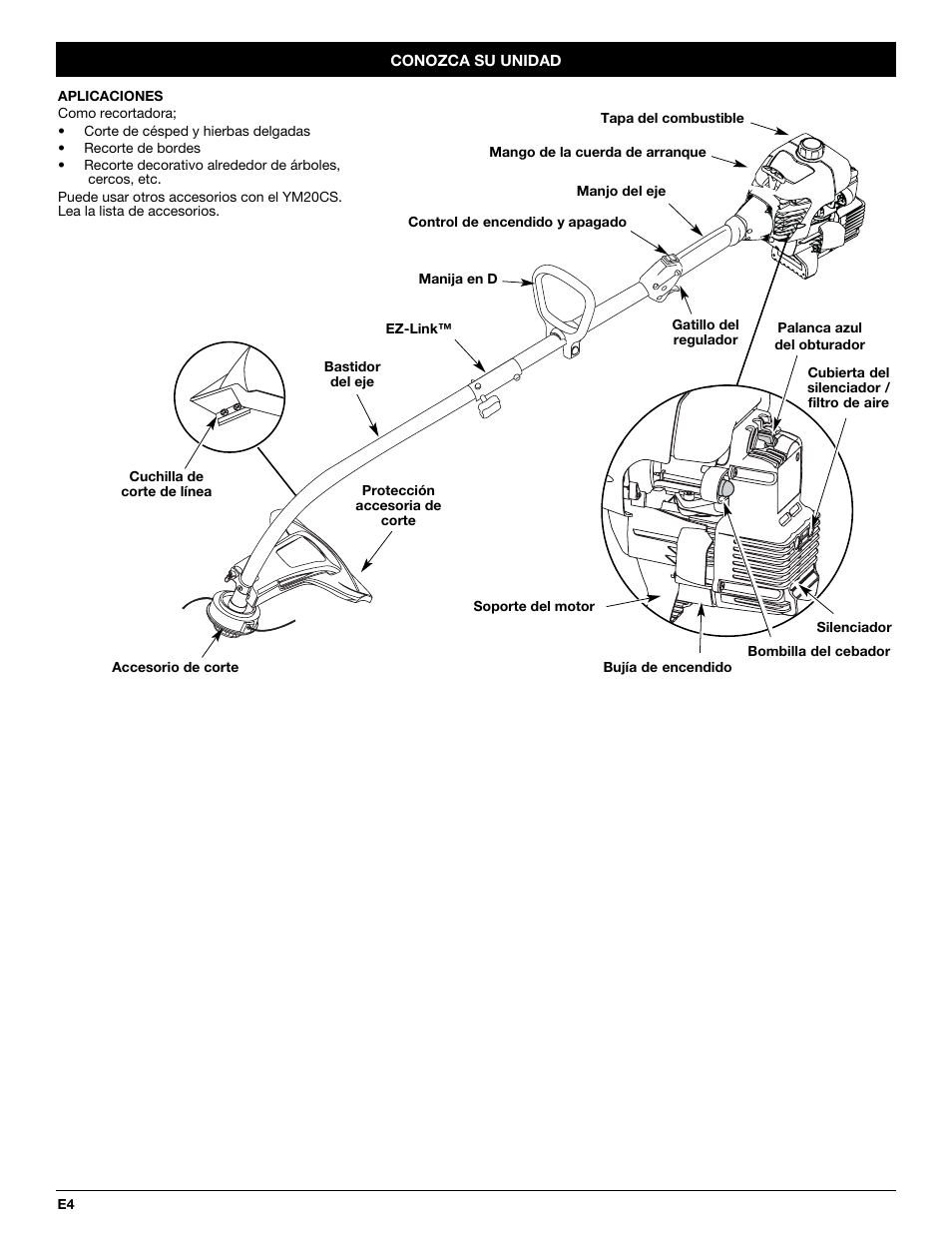 Yard-Man YM20CS User Manual | Page 36 / 52