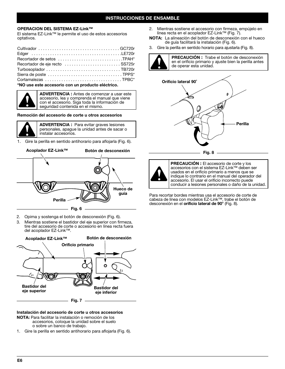 Yard-Man YM20CS User Manual | Page 38 / 52