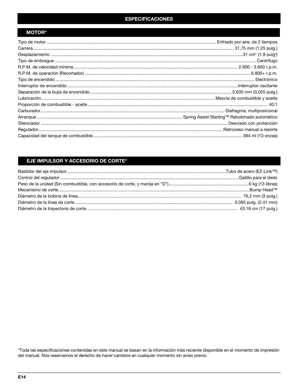 Yard-Man YM20CS User Manual | Page 46 / 52