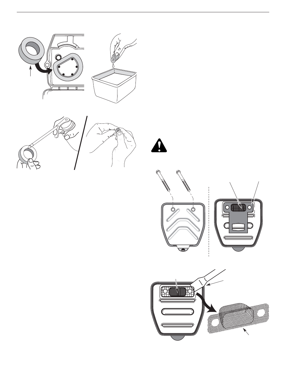 Spark arrestor maintenance | Yard-Man YM300 User Manual | Page 14 / 64