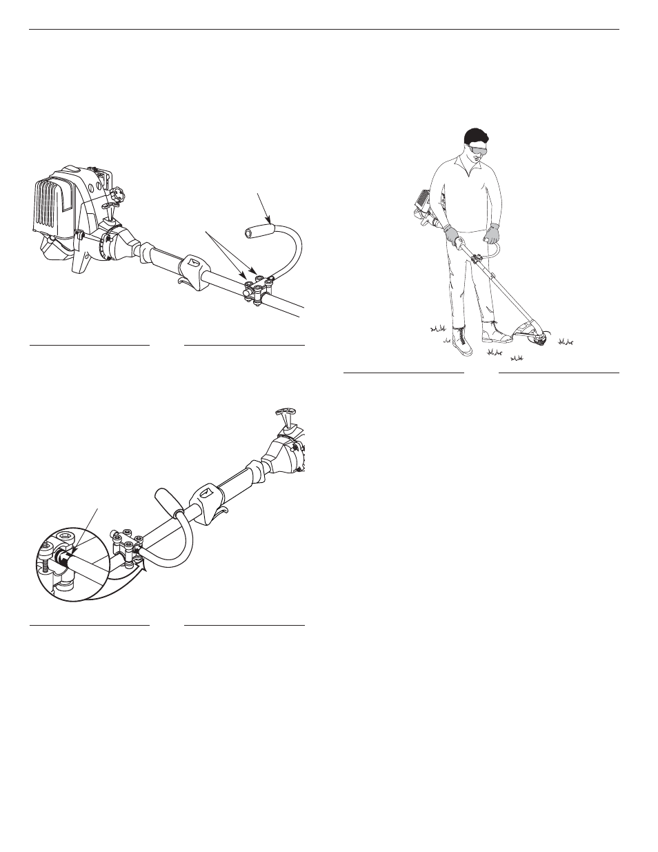 Sección 3: ajuste de la manija en j | Yard-Man YM26SS User Manual | Page 71 / 92