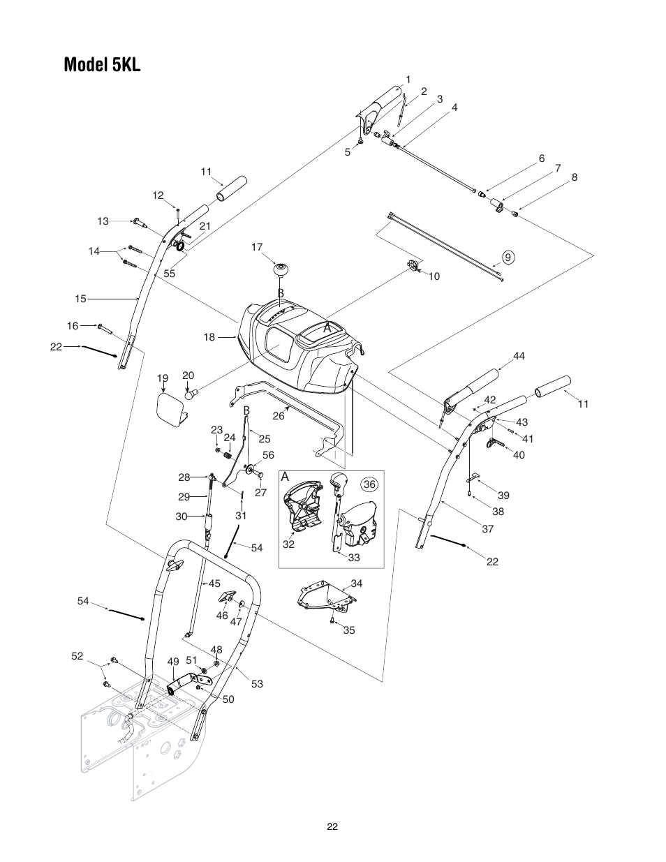 Model 5kl | Yard-Man 5KL User Manual | Page 22 / 28