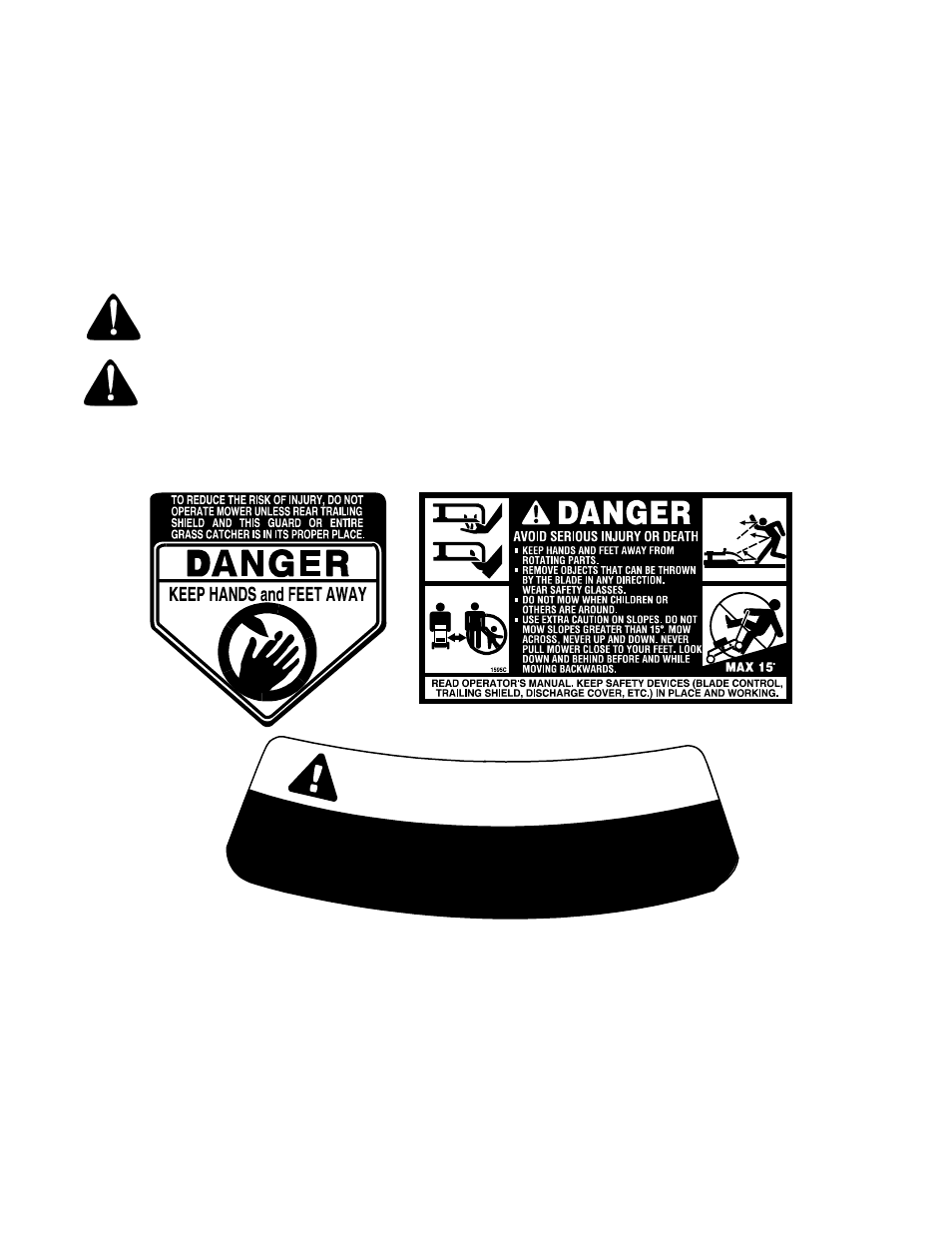 Warning, Warning - your responsibility | Yard-Man 247.37979 User Manual | Page 6 / 31