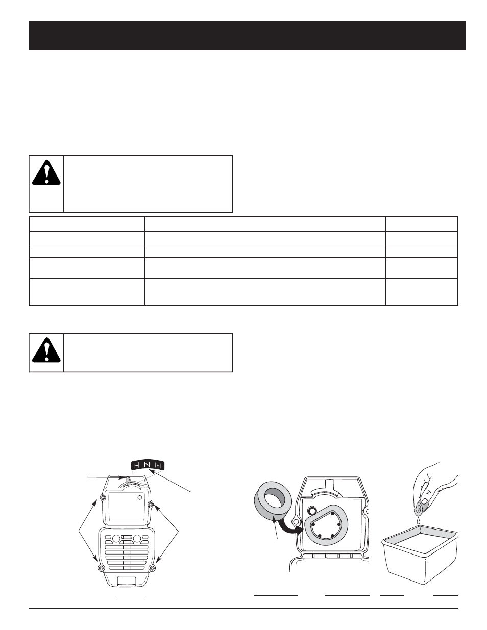 Avertissement, Entretien et réparations | Yard-Man YM320BV User Manual | Page 37 / 72