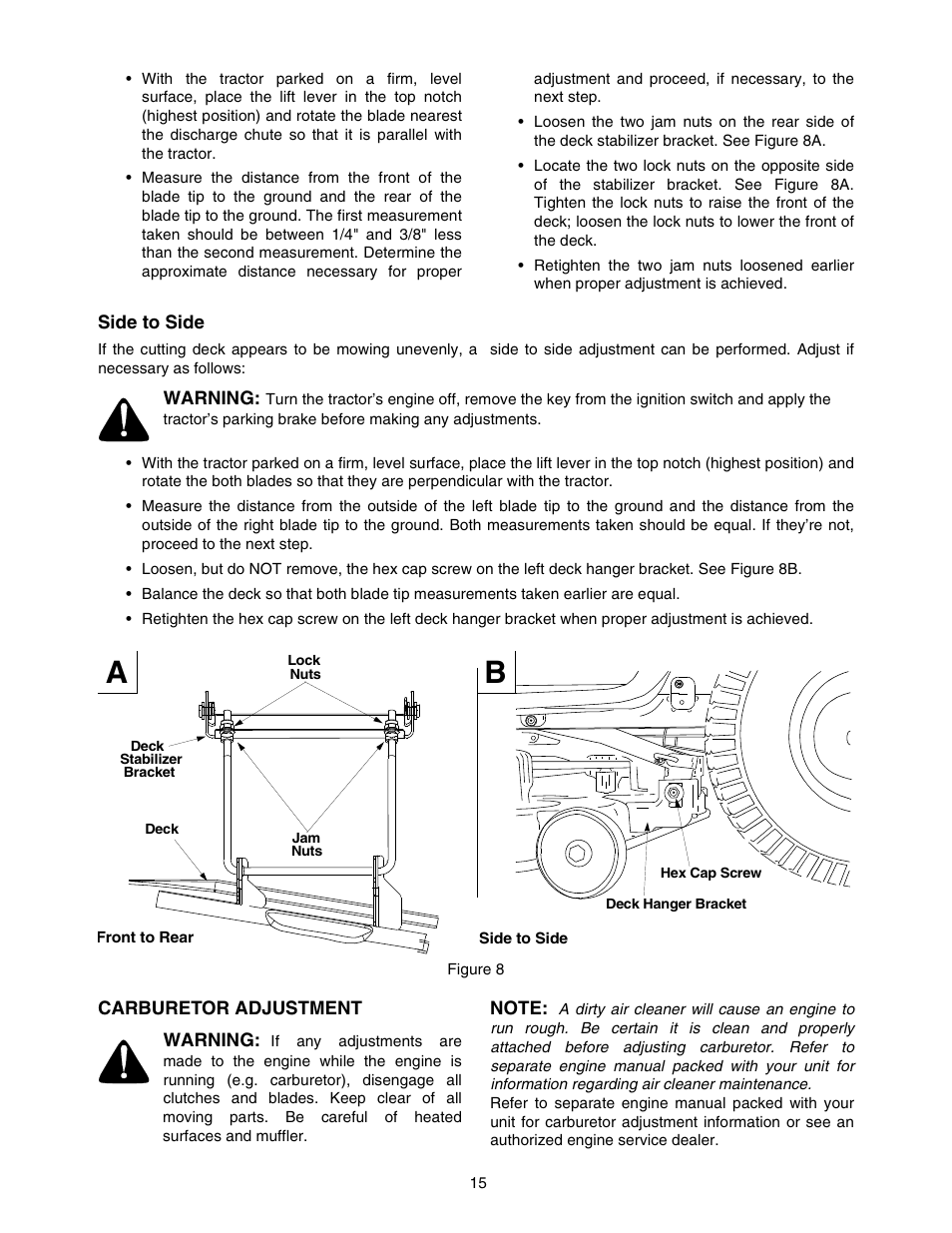 Yard-Man 604 User Manual | Page 15 / 44