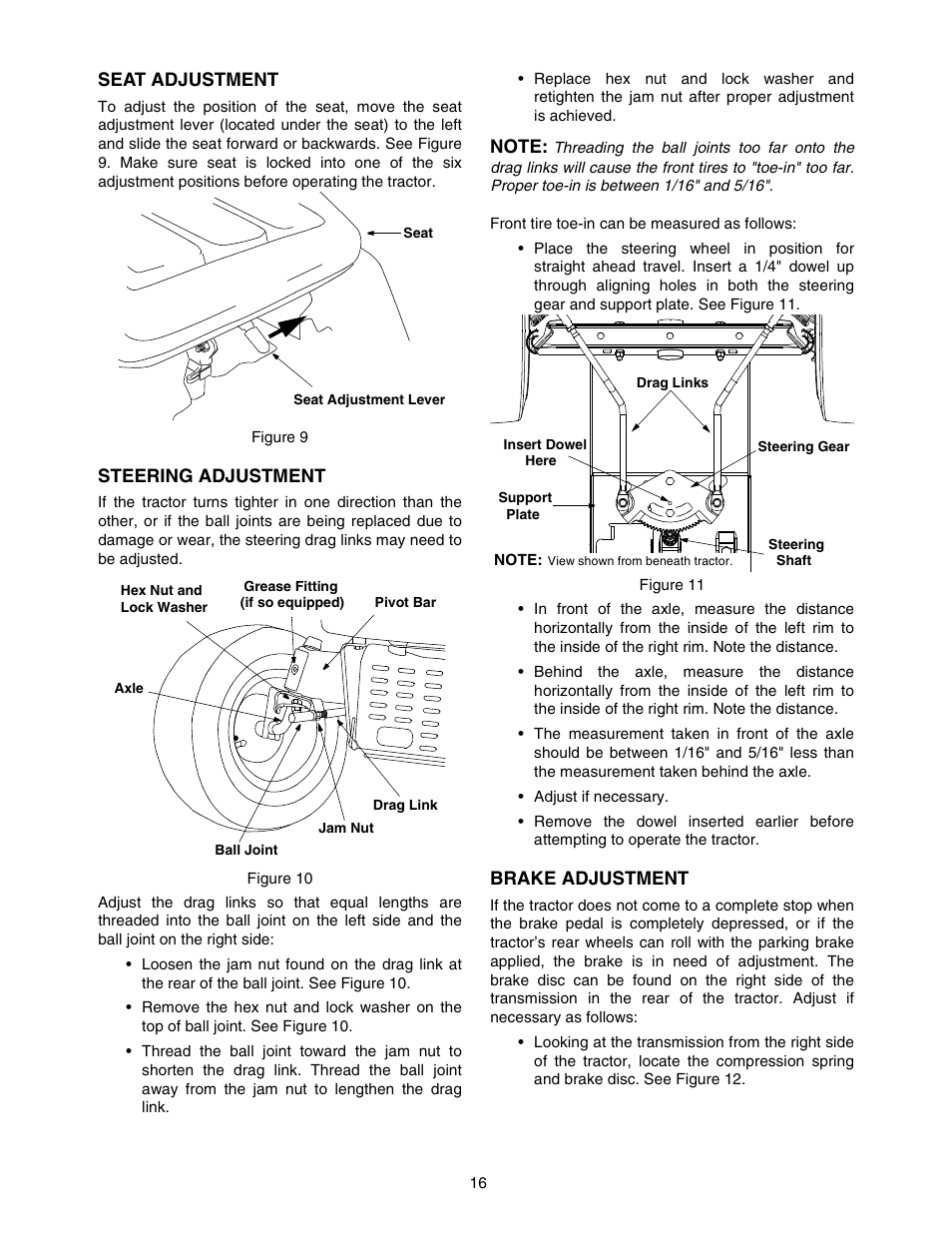 Yard-Man 604 User Manual | Page 16 / 44