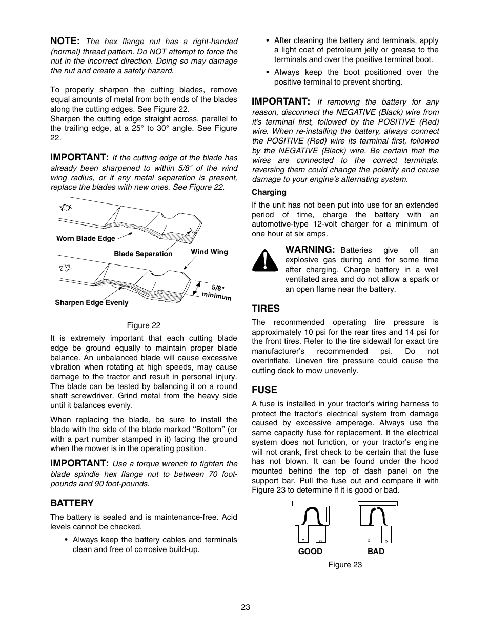 Yard-Man 604 User Manual | Page 23 / 44